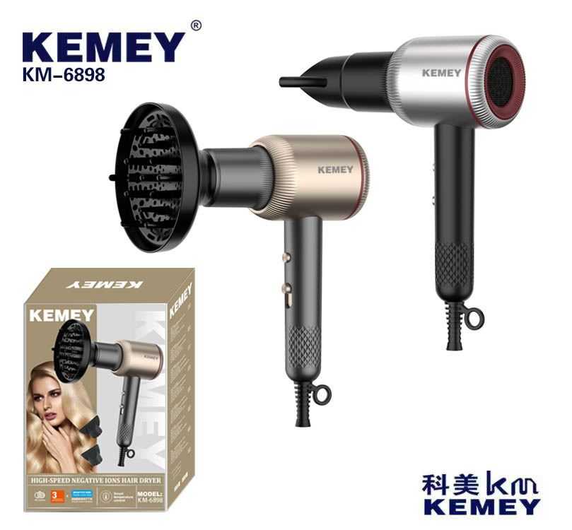 Πιστολάκι μαλλιών - KM-6898 - Kemei - Gold
