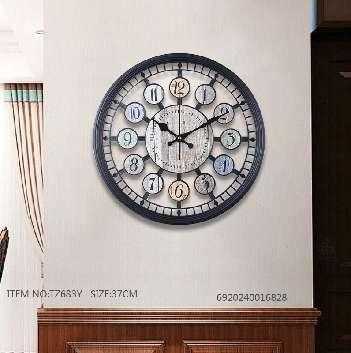 Ρολόι τοίχου - TZ683Y - 016835 - Black