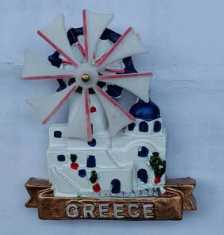 Tουριστικό μαγνητάκι Souvenir - Σετ 12pcs - Resin Magnet - Greece - 678200