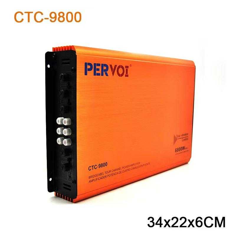 Ενισχυτής αυτοκινήτου 4 καναλιών - CTC-9800 - 6800W - 000378 AUTO-MOTO-BIKE>Είδη αυτοκινήτου>Ενισχυτές & καλώδια εγκατάστασης Audio