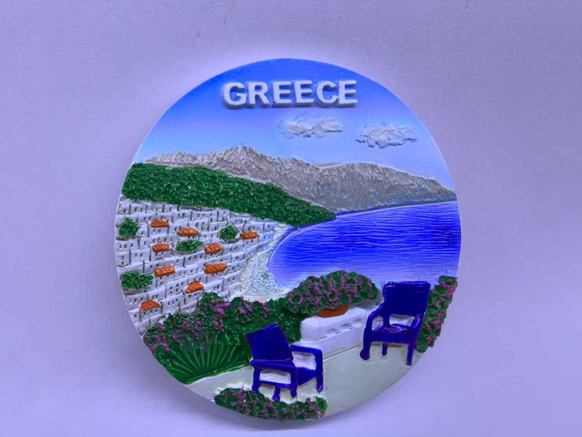 Τουριστικό μαγνητάκι Souvenir - Σετ 12pcs - Greece - 678481