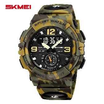 Ψηφιακό/αναλογικό ρολόι χειρός - Skmei - 2341 - Army Green