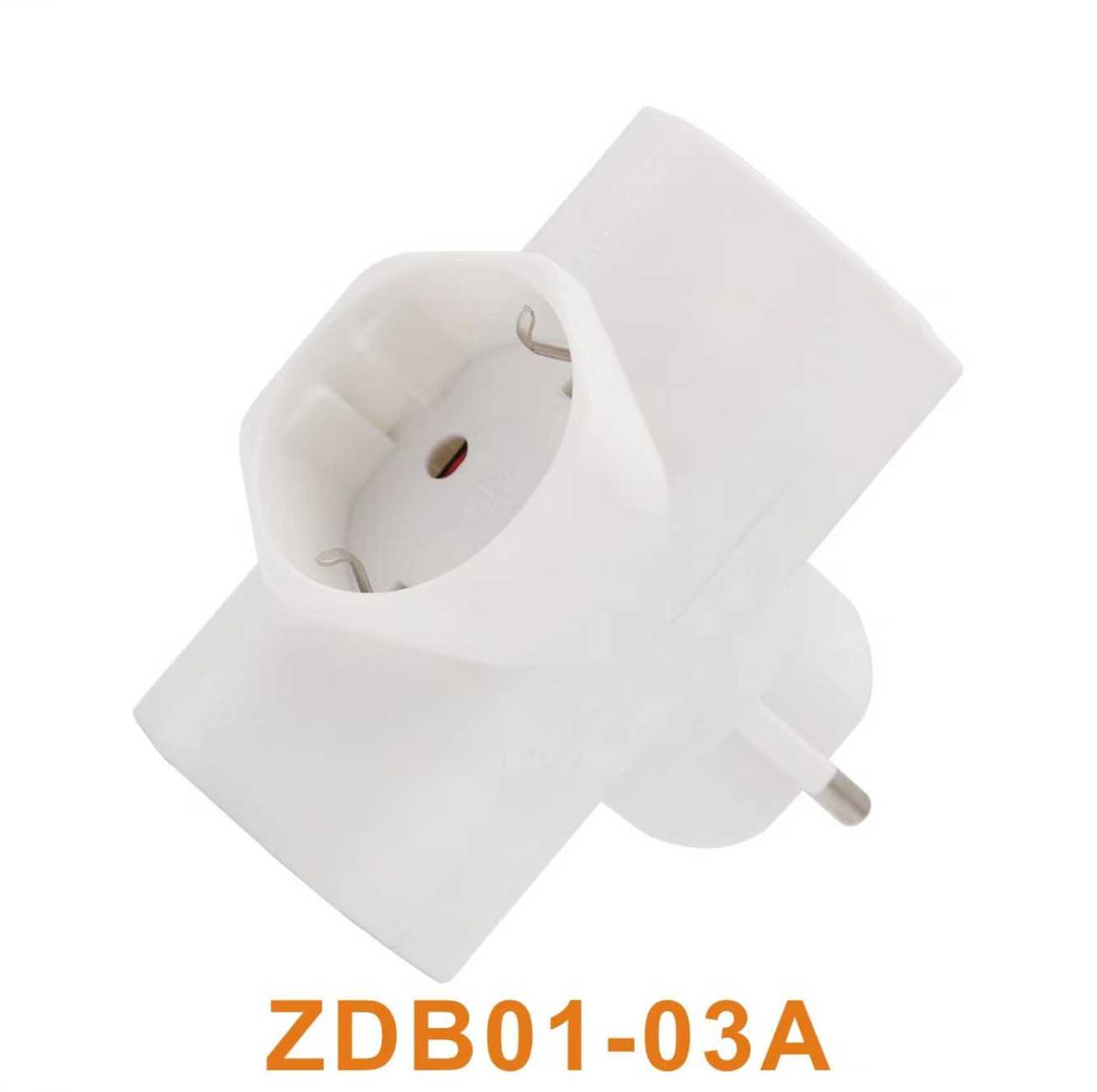 Πολύπριζο 3 θέσεων τύπου Τ - Σούκο - ZDB01-03A - 068660