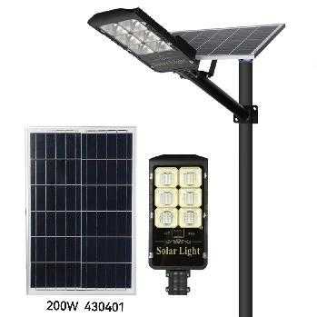 Ηλιακός προβολέας LED με πάνελ - 200W - 430401