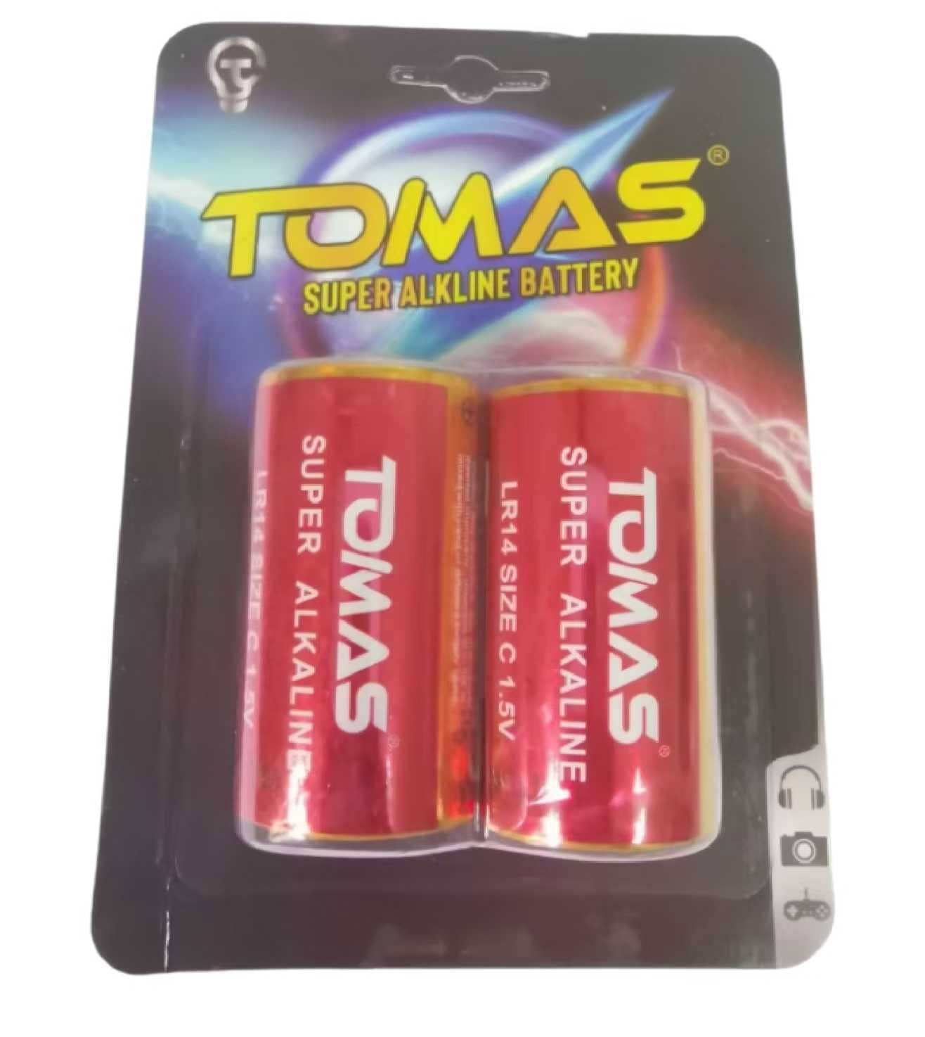 Αλκαλικές μπαταρίες - C - 1.5V - 2pcs - 610019