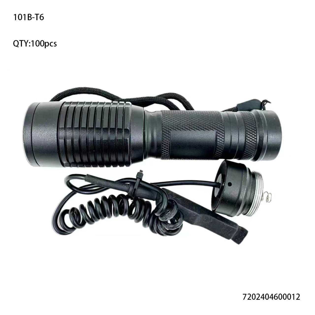 Επαναφορτιζόμενος φακός LED - Q101B-T6 - 600012