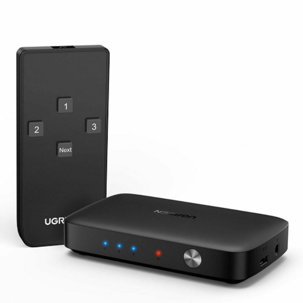 分屏器三进一出 ugreen hdmi switcher 3 in 1 out - Αξεσουάρ Υπολογιστών & TV