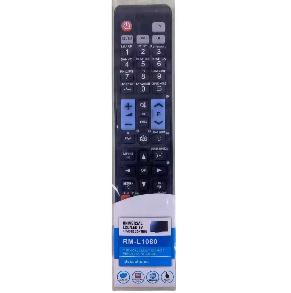 Τηλεχειριστήριο τηλεόρασης - Universal - RM-L1080 - 250983