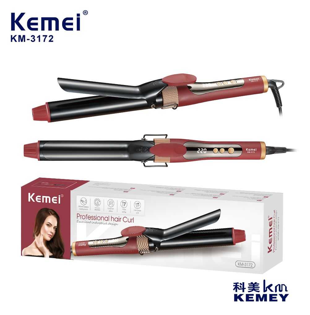 Ψαλίδι για μπούκλες - 30mm - KM-3172 - Kemei