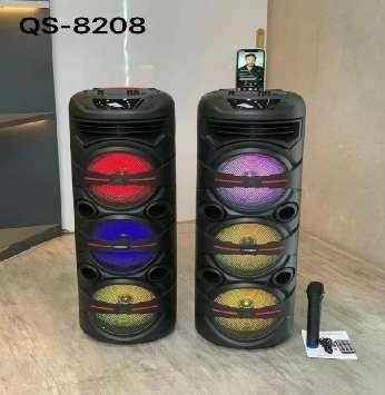 Φορητό ηχείο subwoofer με μικρόφωνο Karaoke - QS-8208 - KMS - 260714 ΕΙΔΗ ΤΕΧΝΟΛΟΓΙΑΣ>Ραδιόφωνα & Ηχεία>Φορητά subwoofer