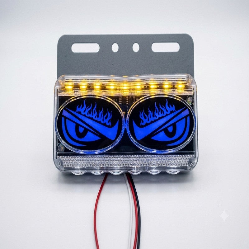 ΠΛΕΥΡΙΚΑ ΦΩΤΑ DEVIL EYE 4TMX   42V  W19514B AUTO/MOTO > ΦΩΤΙΣΜΟΣ AUTO/MOTO > LED ΦΩΤΑ/ΠΡΟΒΟΛΕΙΣ > LED ΠΡΟΒΟΛΕΙΣ ΜΕ ANGEL EYES