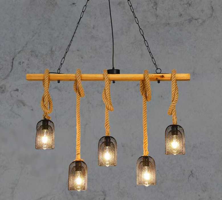 Φωτιστικό οροφής τραπεζαρίας Rustic - 12 - 430521