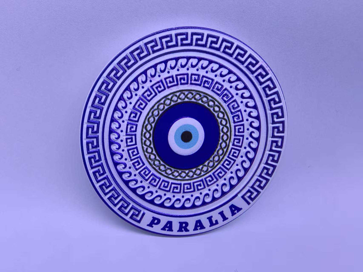 Τουριστικό μαγνητάκι Souvenir - Σετ 12pcs - Paralia - 678433