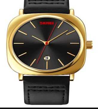 Αναλογικό ρολόι χειρός - Skmei - 9266 - Black/Gold
