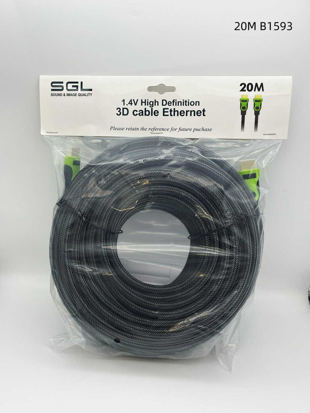 Καλώδιο HDMI - B1593 - 1.4V - Male/Male - 20m - 094939 ΕΙΔΗ ΤΕΧΝΟΛΟΓΙΑΣ>Καλώδια>Καλώδια τηλεόρασης, ήχου και Η/Υ