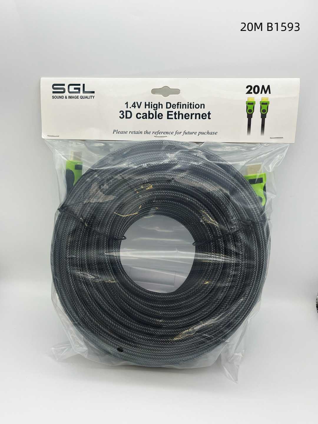 Καλώδιο HDMI - B1593 - 1.4V - Male/Male - 20m - 094939 ΕΙΔΗ ΤΕΧΝΟΛΟΓΙΑΣ>Καλώδια>Καλώδια τηλεόρασης, ήχου και Η/Υ