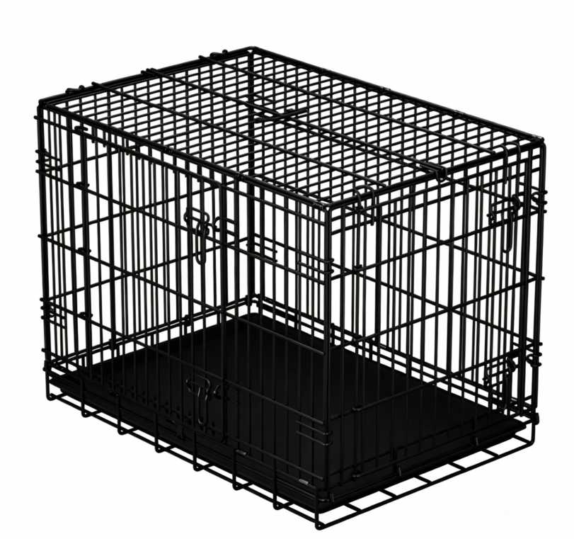 Μεταλλικό κλουβί σκύλου - Crate - 24" - 61x42x48.5cm - 574188 ΣΠΙΤΙ & ΚΑΤΟΙΚΙΔΙΟ>Είδη κατοικιδίων>Είδη φροντίδας & καλλωπισμού κατοικίδιων