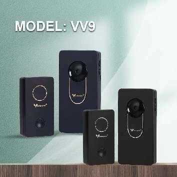 Ασύρματο κουδούνι πόρτας - VV9 - 008038 - Black