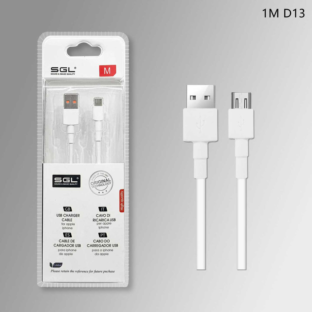 Καλώδιο φόρτισης & data - Micro USB - Fast Charge - DC13 - 1m - 099316