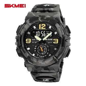 Ψηφιακό/αναλογικό ρολόι χειρός - Skmei - 2341 - Army Grey