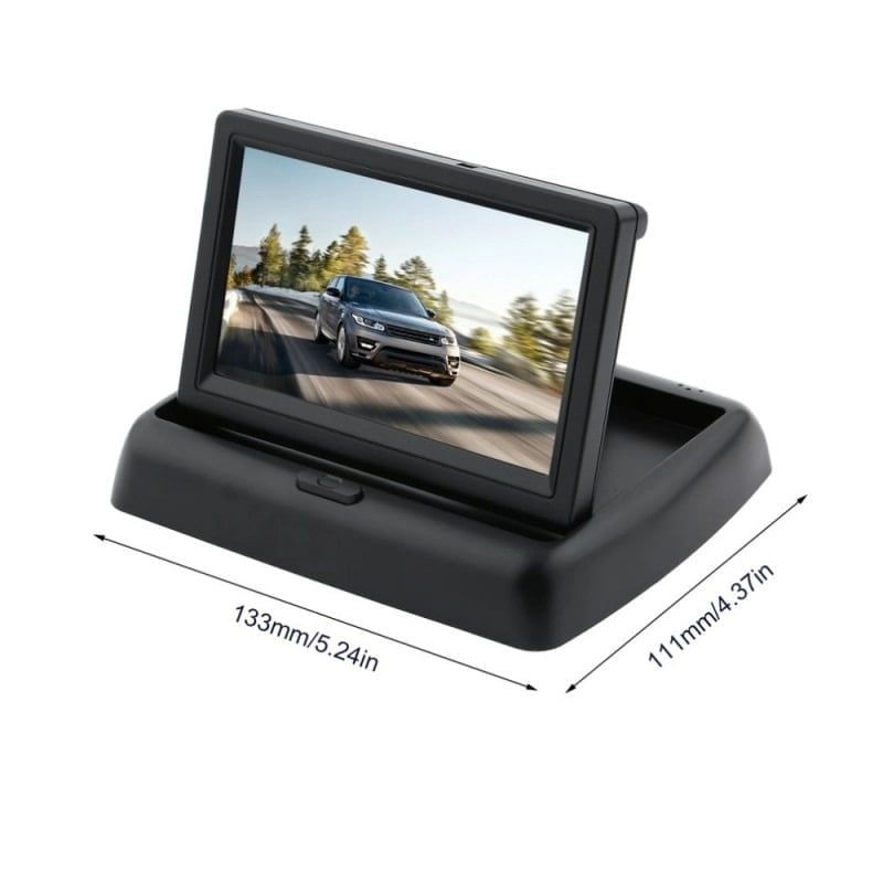 Αναδιπλούμενη οθόνη αυτοκινήτου TFT-LCD Monitor 4.3" - Angel shopping