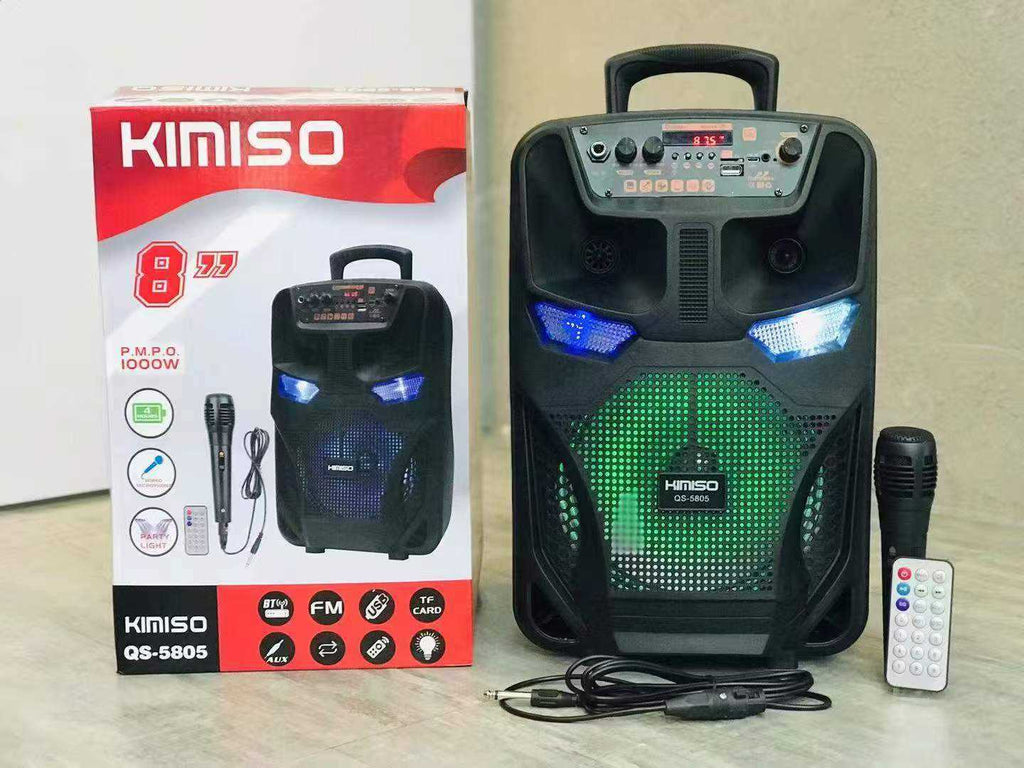 Φορητό ηχείο subwoofer με μικρόφωνο Karaoke - QS-5805 - 813058