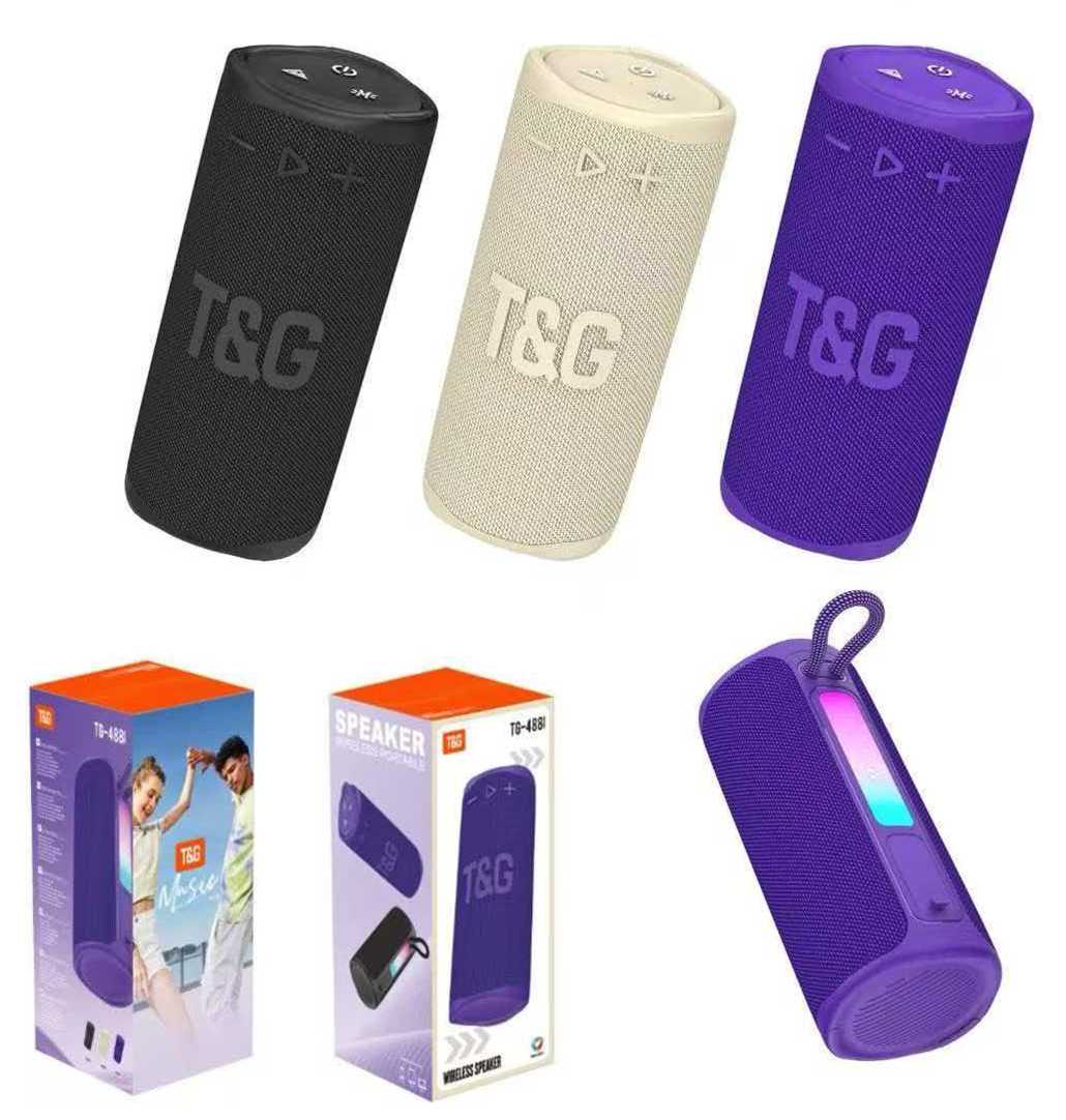 Ασύρματο ηχείο Bluetooth - TG488 - 260189 - Beige