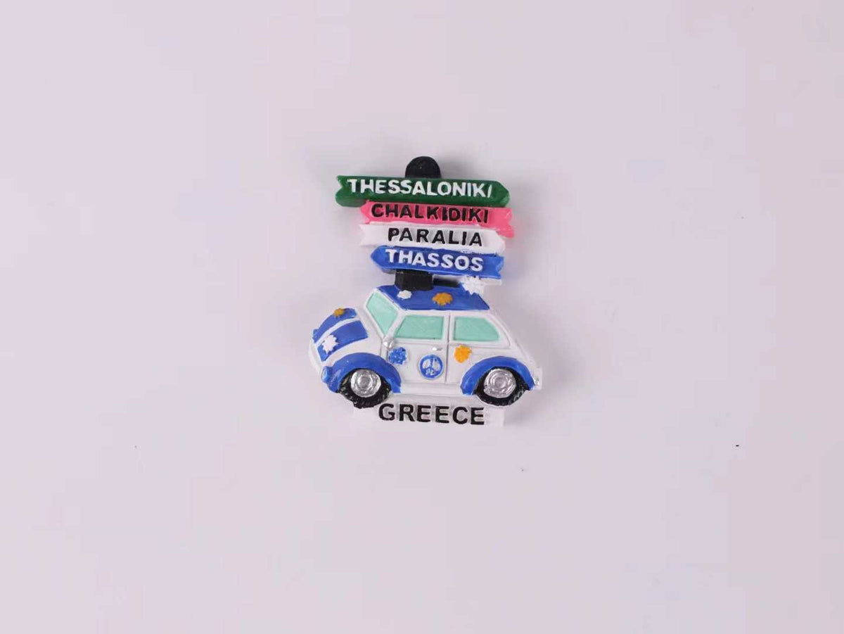Tουριστικό μαγνητάκι Souvenir - Σετ 12pcs - Resin Magnet - Greece - 678350
