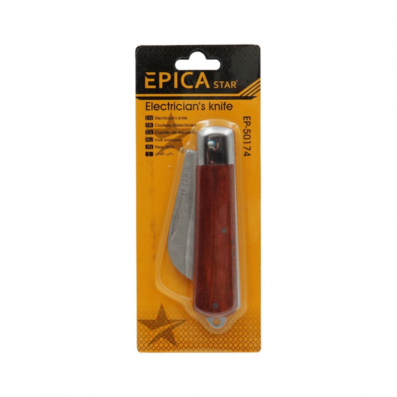 ELECTRICIAN'S KNIFE EPICA STAR EP-50174 ΕΡΓΑΛΕΙΑ > ΧΕΙΡΟΣ > ΕΡΓΑΛΕΙΑ ΚΟΠΗΣ