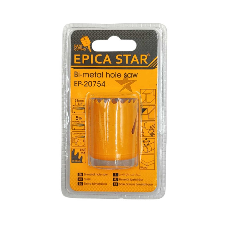 EPICA STAR ΠΟΤΗΡΟΤΡΥΠΑΝΟ 1-1/2" 38mm EP-20754 ΕΡΓΑΛΕΙΑ > ΔΙΑΦΟΡΑ > ΑΛΛΑ