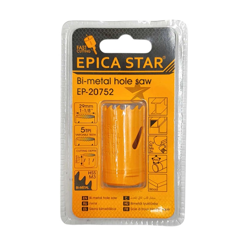 EPICA STAR ΠΟΤΗΡΟΤΡΥΠΑΝΟ 1-1/8" 29mm EP-20752 ΕΡΓΑΛΕΙΑ > ΔΙΑΦΟΡΑ > ΑΛΛΑ