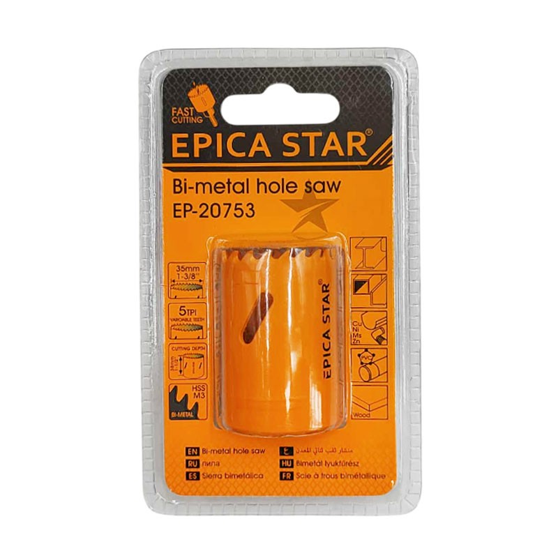 EPICA STAR ΠΟΤΗΡΟΤΡΥΠΑΝΟ 1-3/8" 35mm EP-20753 ΕΡΓΑΛΕΙΑ > ΔΙΑΦΟΡΑ > ΑΛΛΑ
