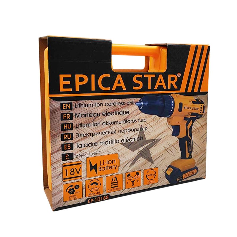 EPICA STAR ΔΡΑΠΑΝΟΚΑΤΣΑΒΙΔΟ ΜΠΑΤΑΡΙΑΣ 18V EP-10188 ΕΡΓΑΛΕΙΑ > ΕΡΓΑΛΕΙΑ ΜΠΑΤΑΡΙΑΣ