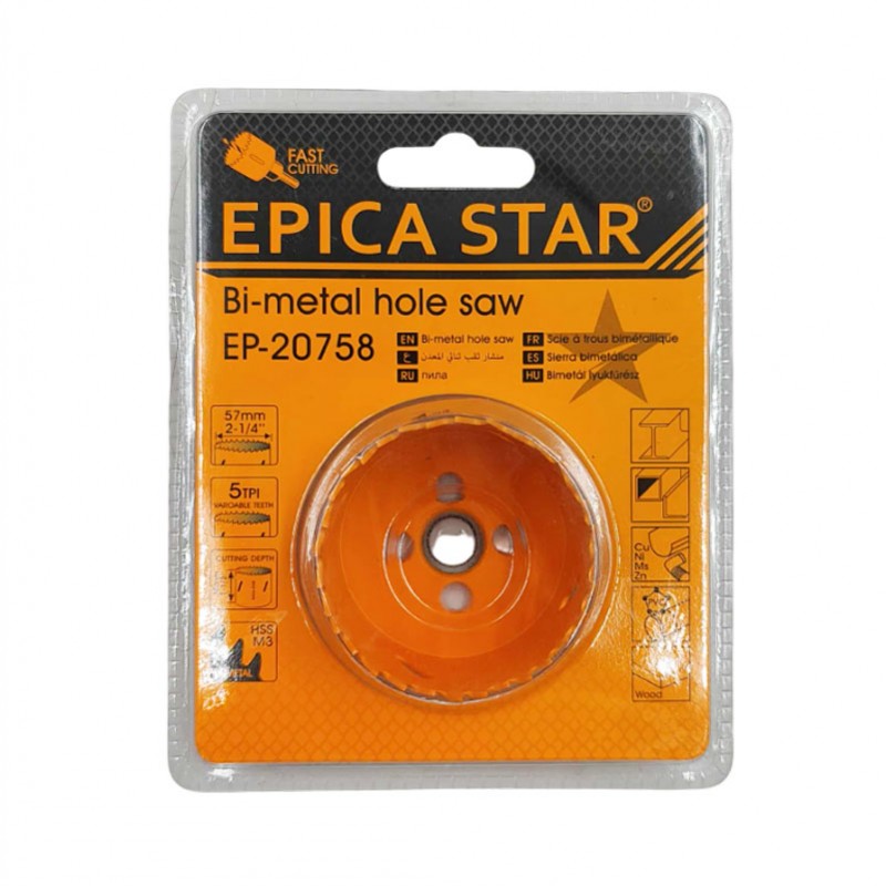 EPICA STAR ΠΟΤΗΡΟΤΡΥΠΑΝΟ 2-1/4" 57mm EP-20758 ΕΡΓΑΛΕΙΑ > ΔΙΑΦΟΡΑ > ΑΛΛΑ