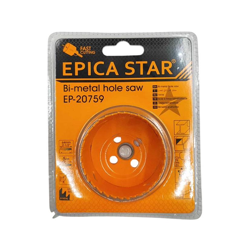 EPICA STAR ΠΟΤΗΡΟΤΡΥΠΑΝΟ 2-1/4" 64mm EP-20759 ΕΡΓΑΛΕΙΑ > ΔΙΑΦΟΡΑ > ΑΛΛΑ
