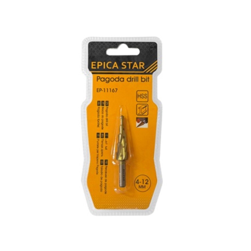 EPICA STAR ΚΩΝΙΚΟ ΤΡΥΠΑΝΙ ΔΙΑΒΑΘΜΙΣΜΕΝΗΣ ΚΟΠΗΣ 4-12ΜΜ EP-11167 ΕΡΓΑΛΕΙΑ > ΔΙΑΦΟΡΑ > ΜΥΤΕΣ ΤΡΥΠΑΝΙΩΝ