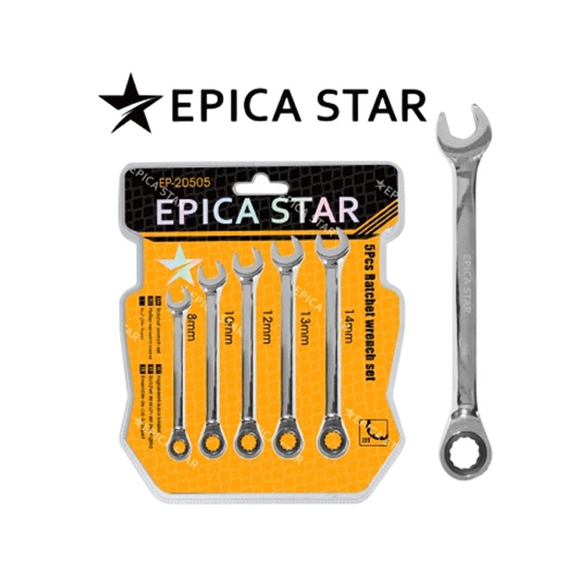 EPICA STAR ΣΕΤ 5ΤΜΧ ΚΛΕΙΔΙΑ ΓΕΡΜΑΝΟΠΟΛΥΓΩΝΑ EP-20505 ΕΡΓΑΛΕΙΑ > ΣΕΤ