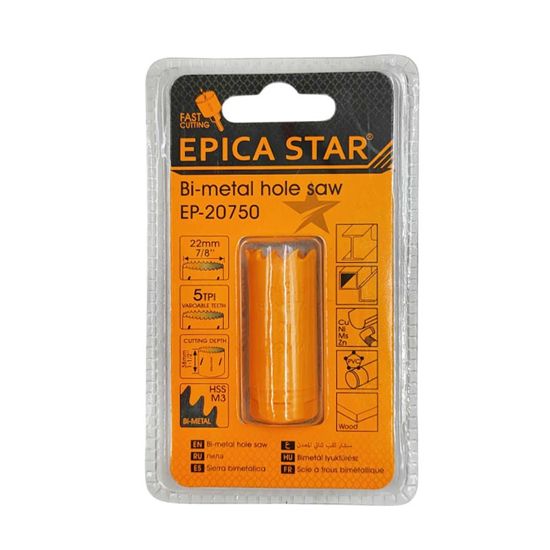 EPICA STAR ΠΟΤΗΡΟΤΡΥΠΑΝΟ 7/8" 22mm EP-20750 ΕΡΓΑΛΕΙΑ > ΔΙΑΦΟΡΑ > ΑΛΛΑ