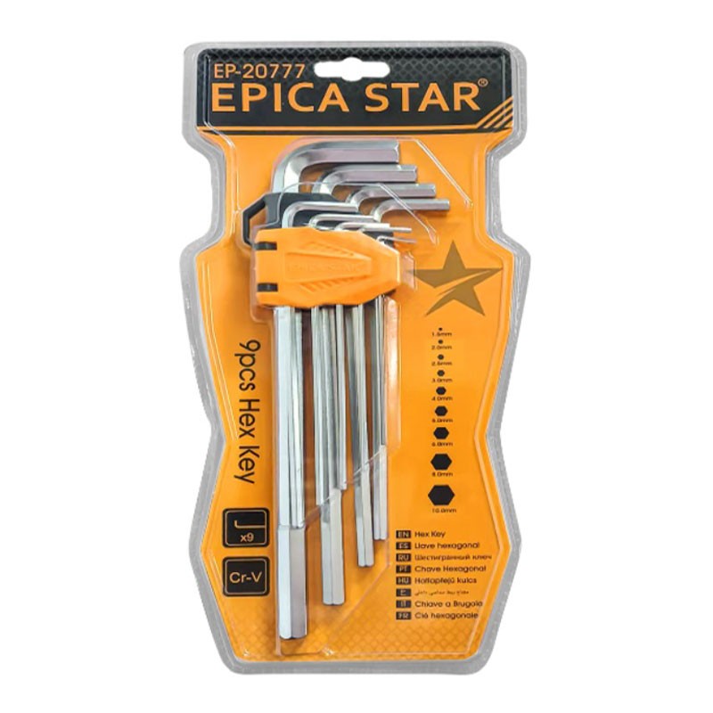 EPICA STAR ΣΕΤ 9ΤΜΧ ΚΛΕΙΔΙΑ ALLEN EP-20777 ΕΡΓΑΛΕΙΑ > ΧΕΙΡΟΣ > ΚΛΕΙΔΙΑ