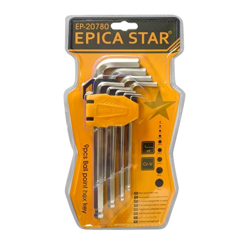 EPICA STAR ΣΕΤ 9ΤΜΧ ΚΛΕΙΔΙΑ ALLEN EP-20780 ΕΡΓΑΛΕΙΑ > ΧΕΙΡΟΣ > ΚΛΕΙΔΙΑ