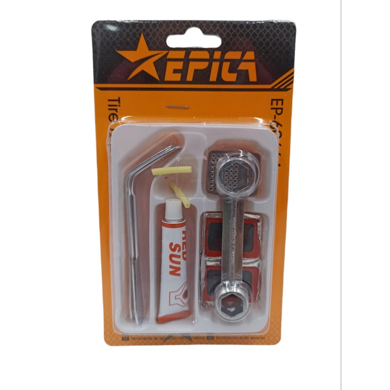 ΚΙΤ ΕΠΙΣΚΕΥΗΣ ΕΛΑΣΤΙΚΩΝ EPICA STAR EP-60664 AUTO/MOTO > ΕΡΓΑΛΕΙΑ AUTO/MOTO