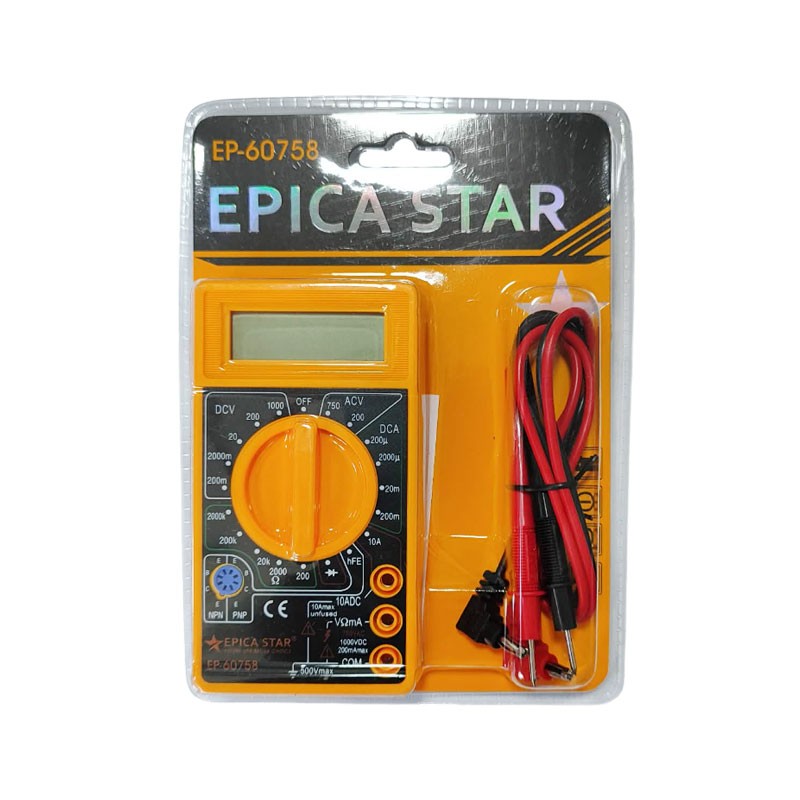 EPICA STAR ΨΗΦΙΑΚΟ ΠΟΛΥΜΕΤΡΟ EP-60758 ΕΡΓΑΛΕΙΑ > ΔΙΑΦΟΡΑ > ΑΛΛΑ