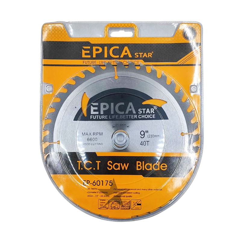 EPICA STAR T.C.T ΔΙΣΚΟΣ ΚΟΠΗΣ 9" 230mm EP-60175 ΕΡΓΑΛΕΙΑ > ΔΙΑΦΟΡΑ > ΤΡΟΧΟΙ & ΔΙΣΚΟΙ