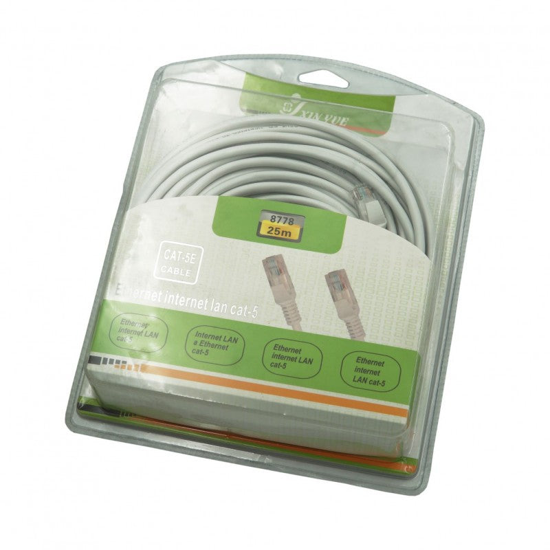 ΚΑΛΩΔΙΟ ETHERNET CAT-5E 25m TY-8778 ΚΕΝΤΡΙΚΟ > ΕΙΔΗ ΥΠΟΛΟΓΙΣΤΩΝ > WIFI / INTERNET