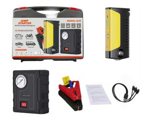 Εκκινητής μπαταρίας οχημάτων Jump Starter με αεροσυμπιεστή - 1710938/06B - 170829 AUTO-MOTO-BIKE>Είδη αυτοκινήτου>Εκκινητές μπαταρίας & inverters