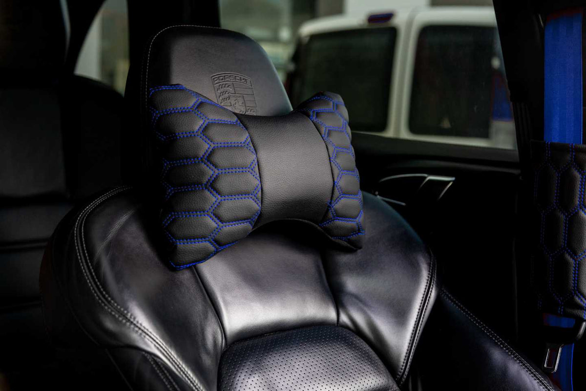 Μαξιλάρι αυχένα αυτοκινήτου - Δερματίνη - Headrest - Blue - 200949 AUTO-MOTO-BIKE>Είδη αυτοκινήτου>Αξεσουάρ καμπίνας & διακόσμησης