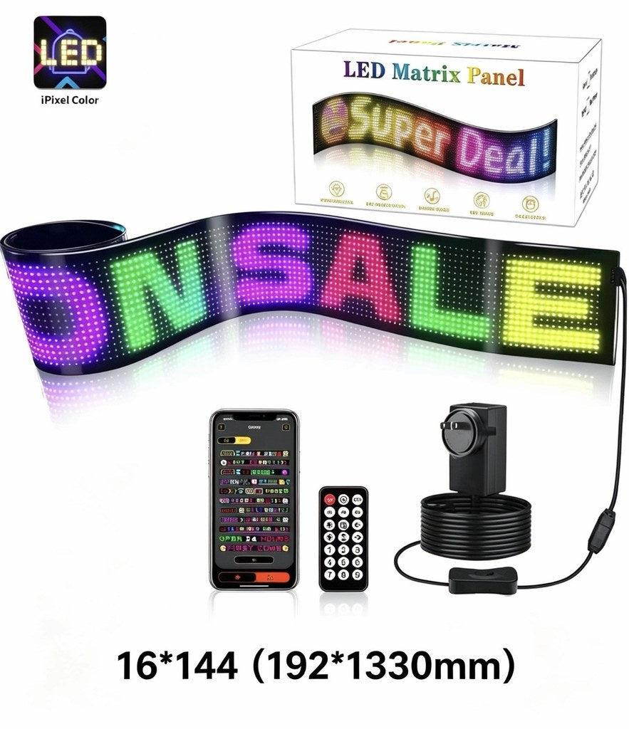 Φωτεινή επιγραφή LED matrix WT-567