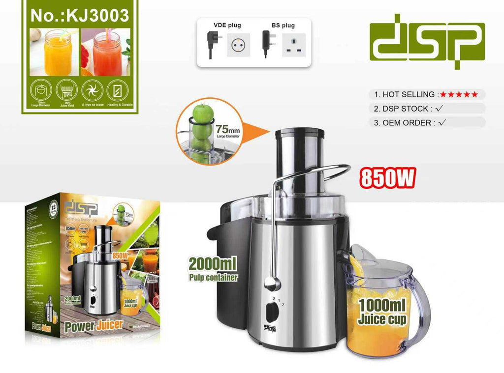 Αποχυμωτής - Power juicer - KJ3003 - DSP - 569204 ΣΠΙΤΙ & ΚΑΤΟΙΚΙΔΙΟ>Οικιακά είδη>Οικιακές ηλεκτρικές συσκευές