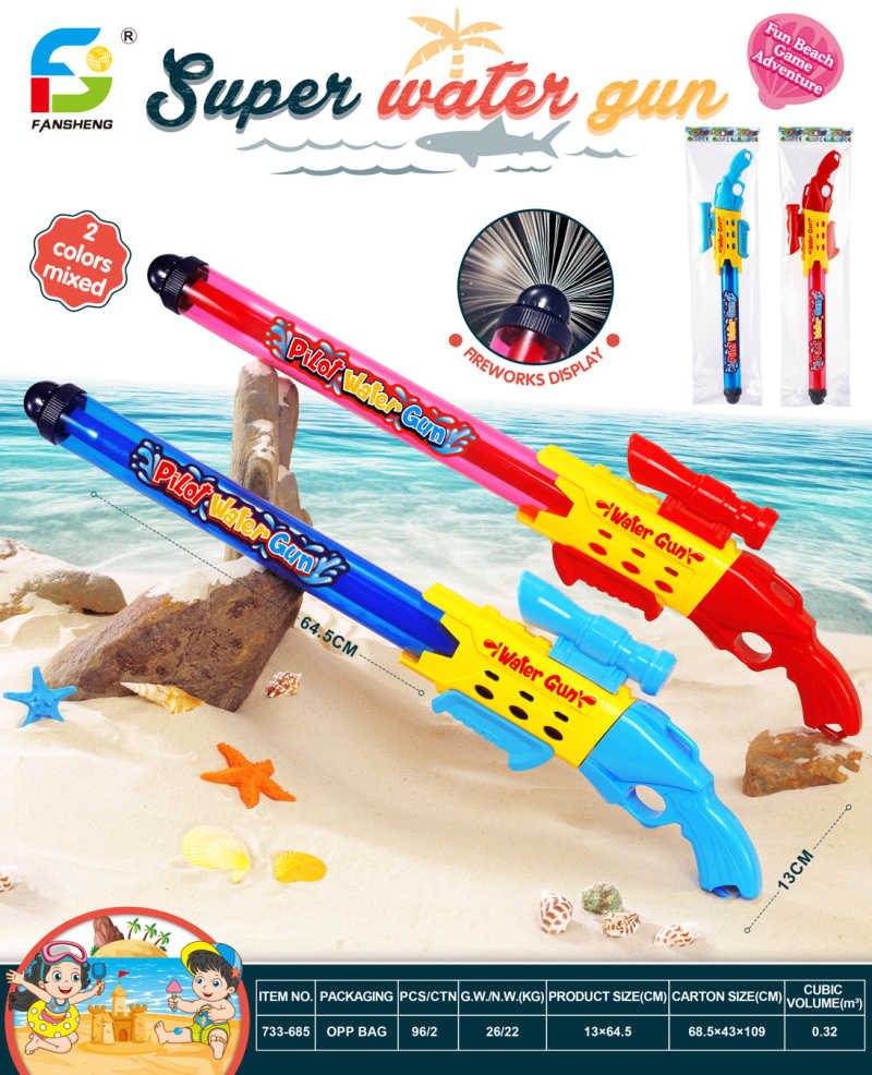 Νεροπίστολο με εφέ - 733-686 - 232309 - Blue