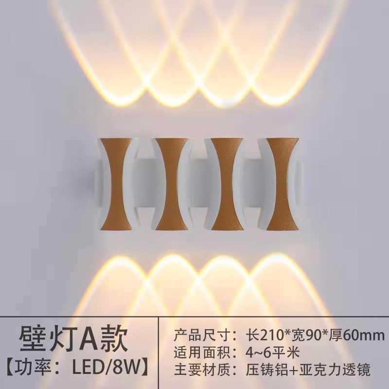 Επιτοίχιο φωτιστικό LED - Απλίκα - Warm White - 1015-8 - 941259